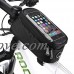 Carole4 Bike Phone Bag  Waterproof Bicycle Frame Front Tube Beam Bag Transparent PVC Cycling Pannier Pouch Basket for 5.5 or below 5.5 inch Mobile Phone Screen Touch Holder - B07DLYFBSJ